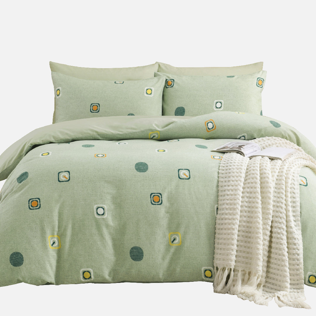 Jean Perry Marino Fitted Bedsheet Set - 100% Combed Cotton Sateen 950TC (Super Single/Queen/King) B4 B5
