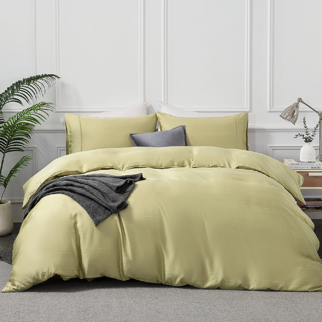 Jean Perry EcoSilk® Molise Fitted Bedsheet Set | 100% Natural Plant Fiber 1230TC