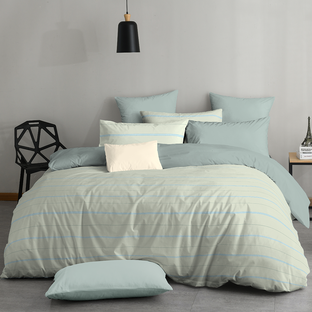 Novelle Pure Cotton Fitted Bedsheet Set | 100% Cotton 950TC