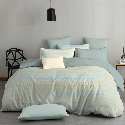Novelle Pure Cotton Fitted Bedsheet Set | 100% Cotton 950TC
