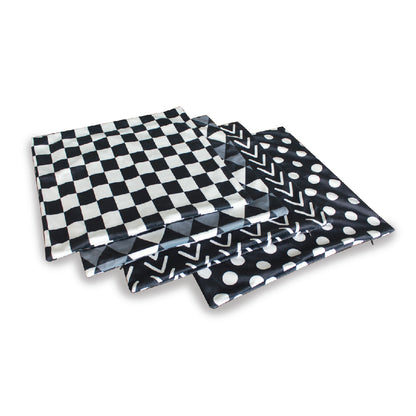 Niki Cains Monochrome Cushion Cover (Cover Only)