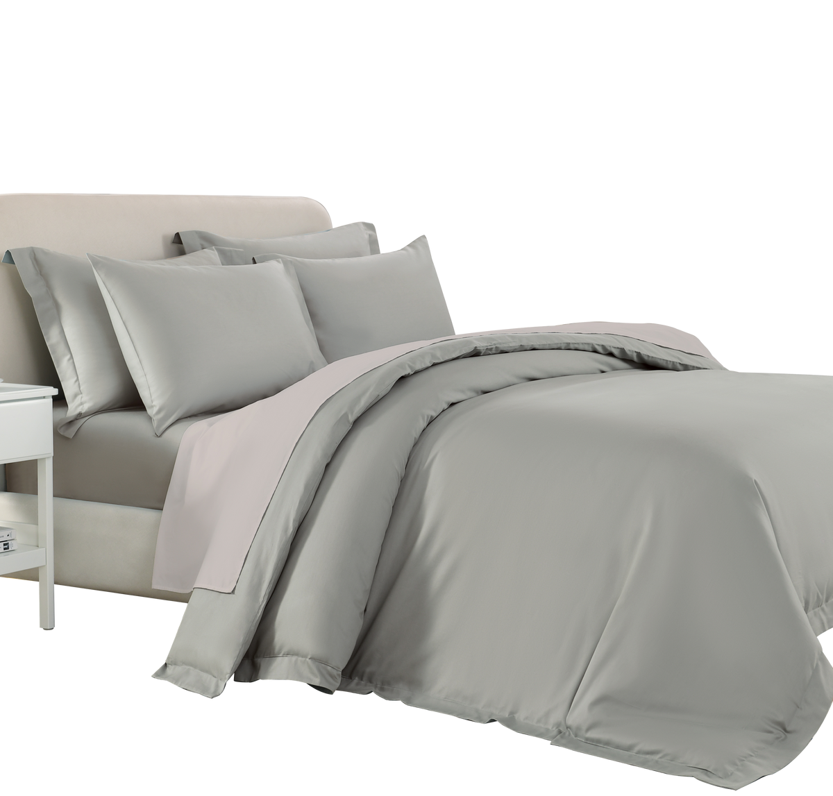 Jean Perry Colorie Fitted Bedsheet Set | 100% Combed Cotton Sateen 1000TC