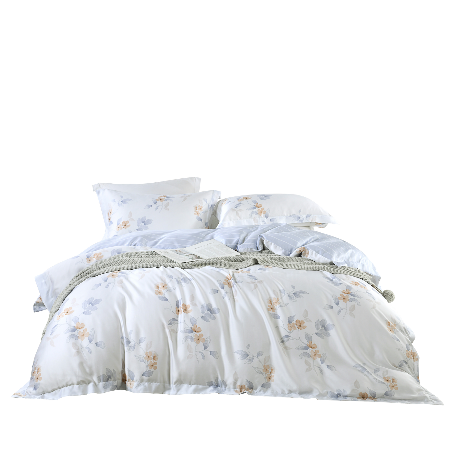 Jean Perry TENCEL™ Alexine Quilt Cover Set | 100% TENCEL™  1200TC