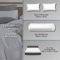 Jean Perry Hotel Series Luxury White Fitted Sheet Set -  100% Combed Cotton Sateen 1000TC