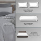 Jean Perry Hotel Series Luxury White Fitted Sheet Set -  100% Combed Cotton Sateen 1000TC