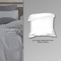 Jean Perry Hotel Series Luxury White Quilt Cover ONLY - 100% Combed Cotton Sateen  1000TC