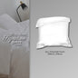 Jean Perry Hotel Series Signature White Quilt Cover Only | 100% Cotton 950TC