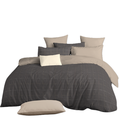Novelle Pure Cotton Fitted Bedsheet Set | 100% Cotton 950TC