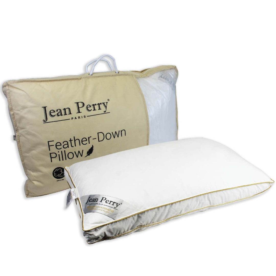 Jean Perry Luxury Cuboid Feather-Down Pillow