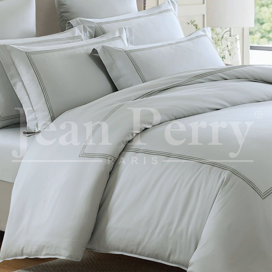 Jean Perry Hotel Series Quilt Cover Set - 100% Combed Cotton Sateen 1000TC