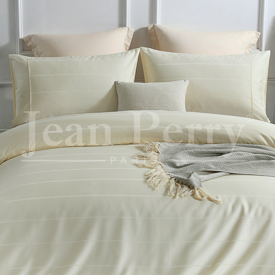 Jean Perry Lowen Fitted Bedsheet Set - 100% Natural Plant Fiber 950TC