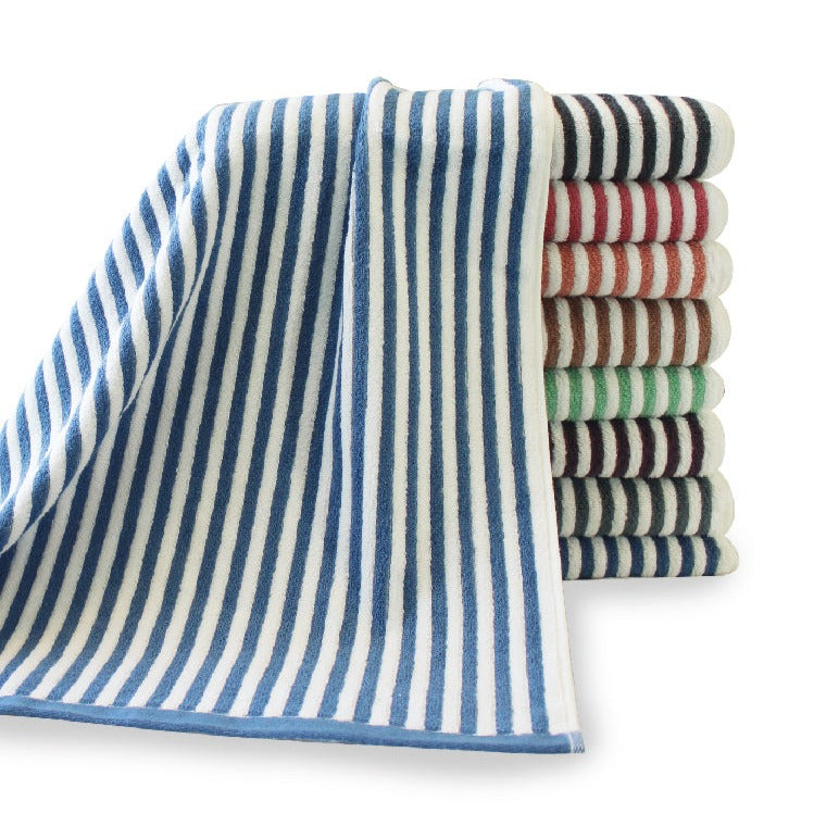 Jean Perry Messiah Stripe Bath Towel