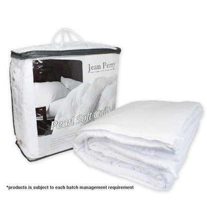 Jean Perry Pearl Soft White Quilt