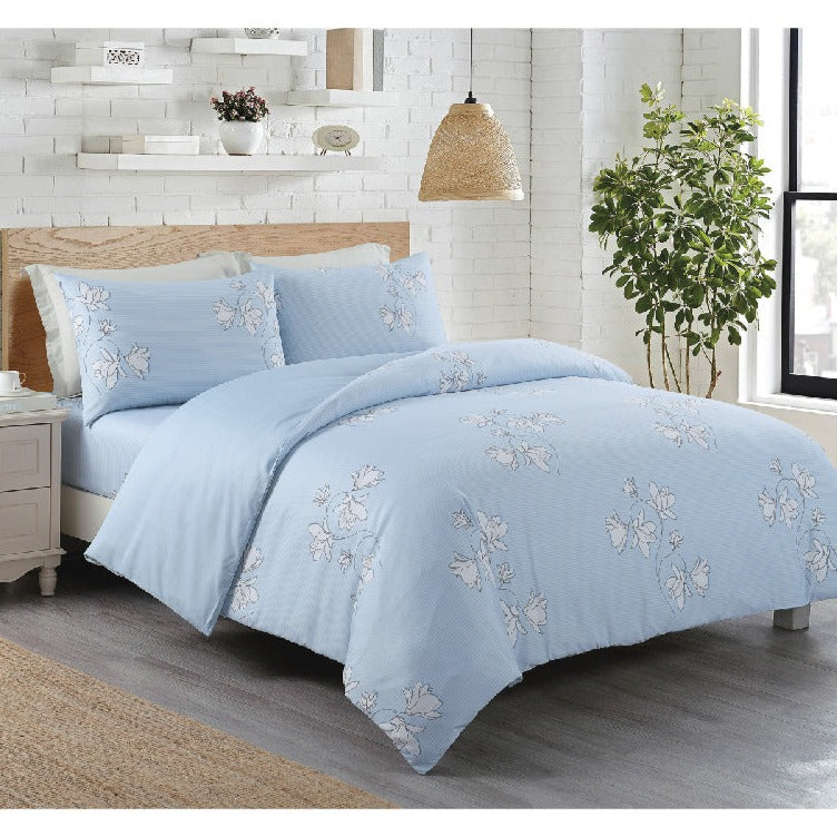 Jean Perry TENCEL™ Lyon 5-in-1 Quilt Cover Set - 850TC