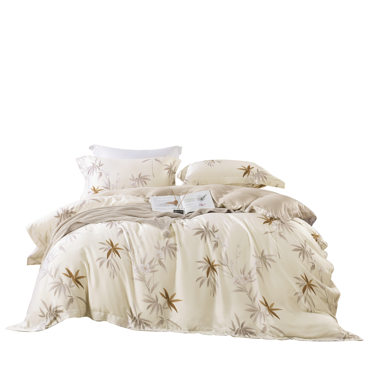 Jean Perry TENCEL™ Alexine Quilt Cover Set | 100% TENCEL™  1200TC