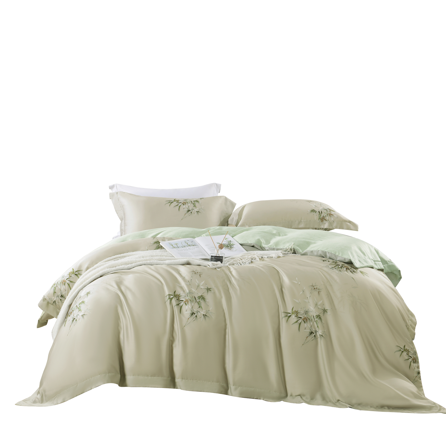 Jean Perry TENCEL™ Alexine Quilt Cover Set | 100% TENCEL™  1200TC