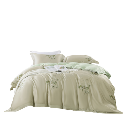 Jean Perry TENCEL™ Alexine Quilt Cover Set | 100% TENCEL™  1200TC