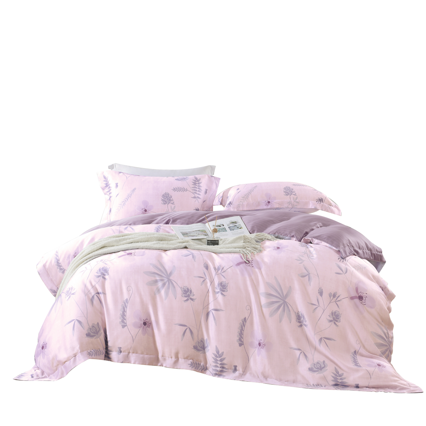 Jean Perry TENCEL™ Alexine Quilt Cover Set | 100% TENCEL™  1200TC