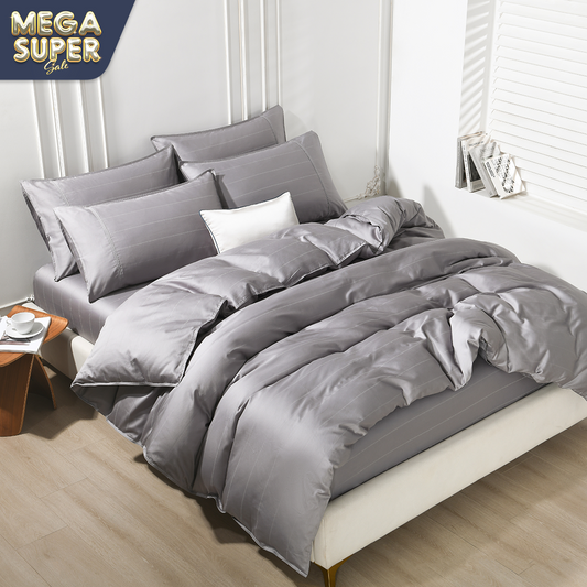 Jean Perry 100% Combed Cotton Sateen Clino Fitted Bedsheet Set B2- 1000TC