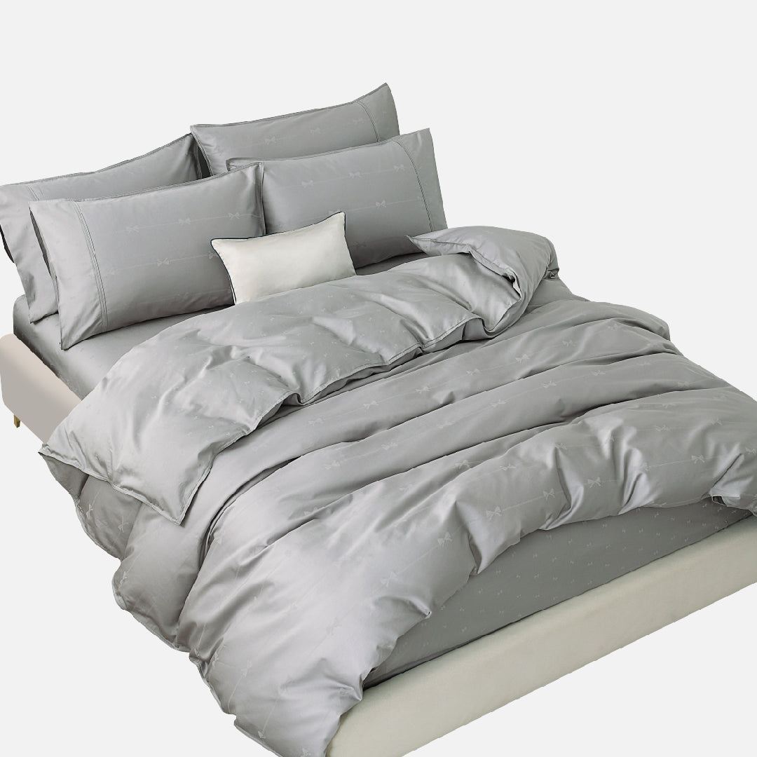 Jean Perry Clino Quilt Cover Set | 100% Combed Cotton Sateen  1200TC