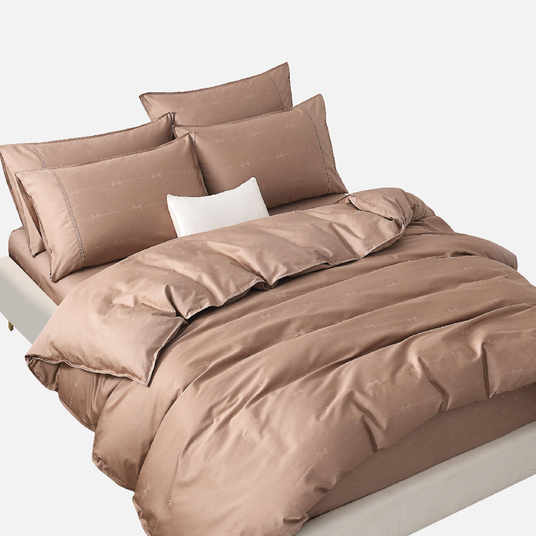 Jean Perry Clino Quilt Cover Set | 100% Combed Cotton Sateen  1200TC