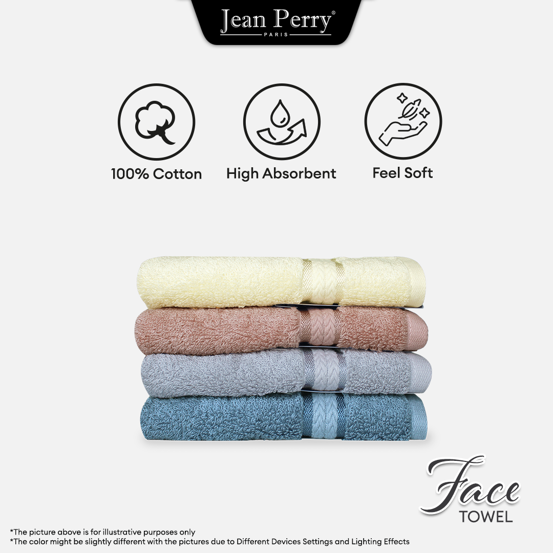 Jean Perry EcoSilk® Ultra Soft Face Towel
