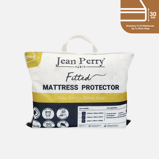 Jean Perry Fitted Mattress Protector | 30cm