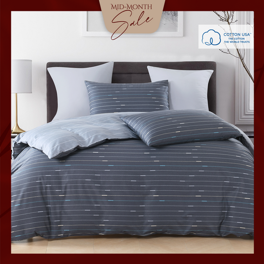 Jean Perry COTTON USA™ Herel Cotton Fitted Bedsheet Set - 900TC