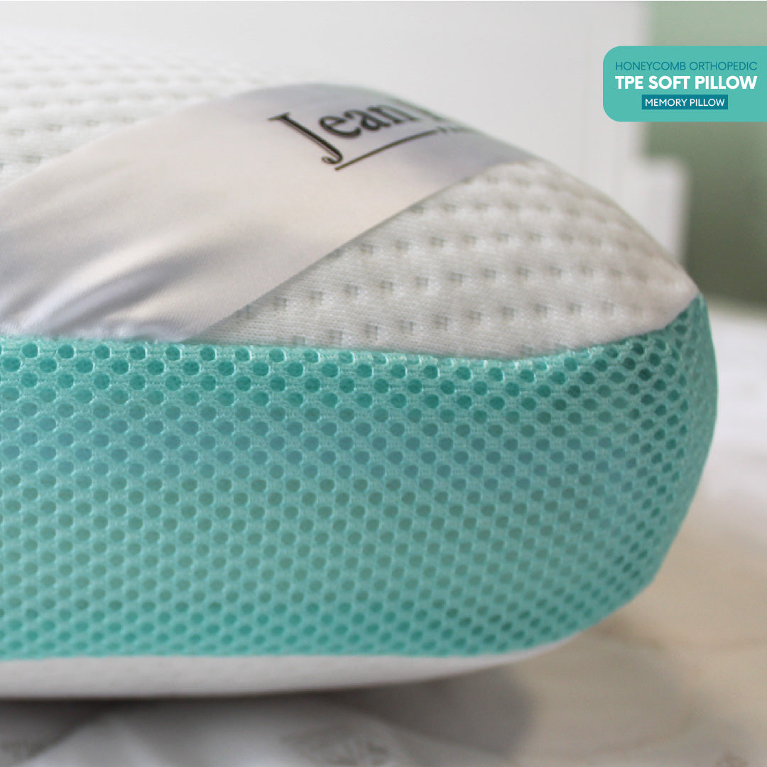 Jean Perry Honeycomb Orthopedic TPE Soft Classic Memory Pillow