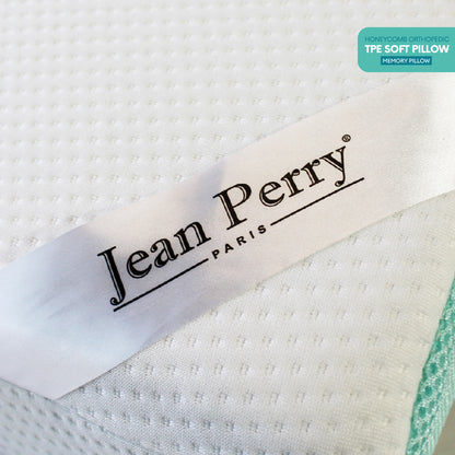 Jean Perry Honeycomb Orthopedic TPE Soft Ergonomic Memory Pillow