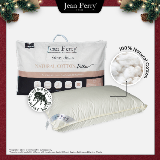 Jean Perry Hotel Series Natural Cotton Pillow