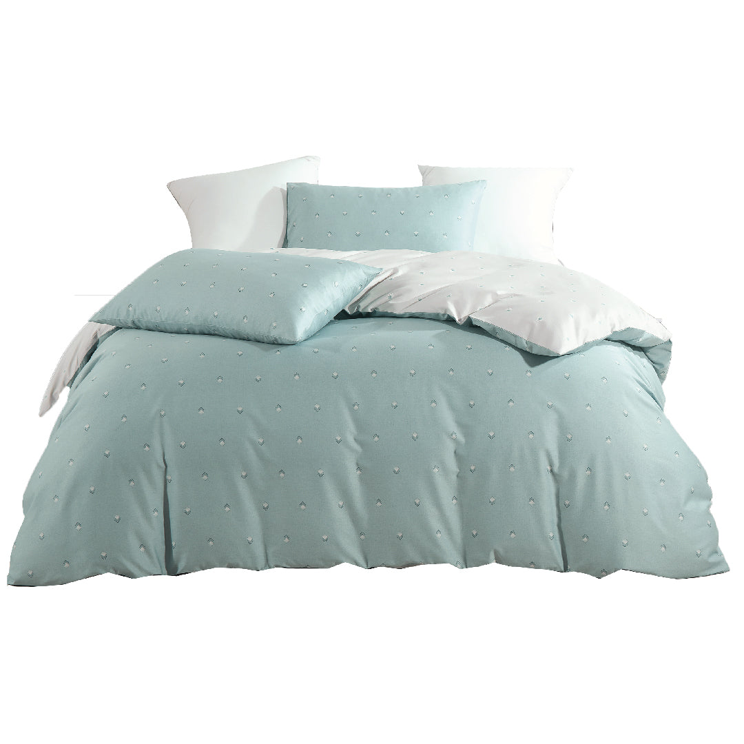 Jean Perry Herel Cotton Fitted Bedsheet Set | COTTON USA™ 900TC