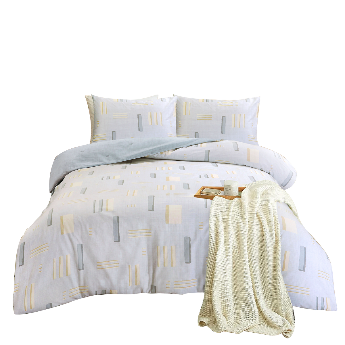 Jean Perry Marino Fitted Bedsheet Set | 100% Combed Cotton Sateen 950TC