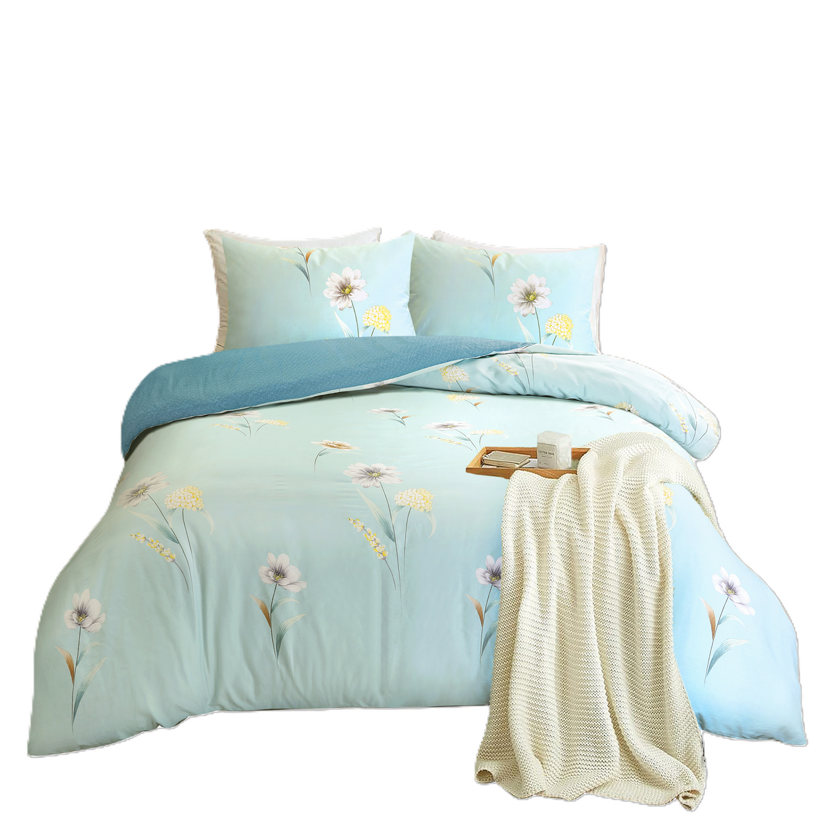Jean Perry Marino Fitted Bedsheet Set | 100% Combed Cotton Sateen 950TC