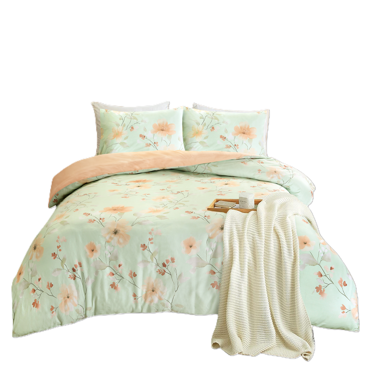Jean Perry Marino Fitted Bedsheet Set | 100% Combed Cotton Sateen 950TC
