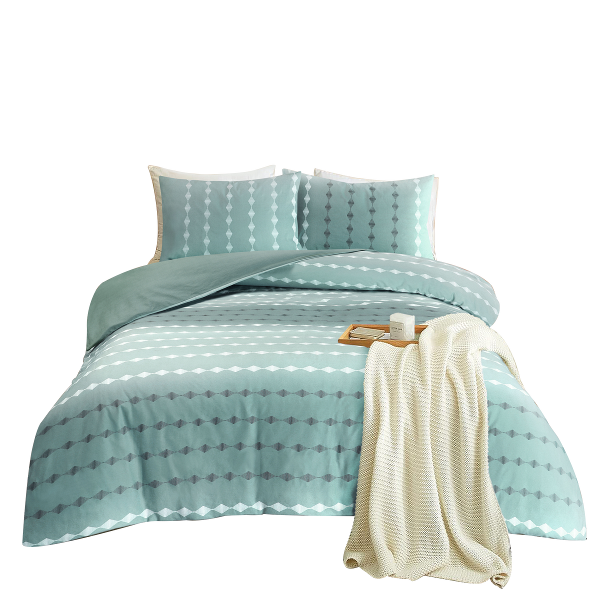 Jean Perry Marino Fitted Bedsheet Set | 100% Combed Cotton Sateen 950TC
