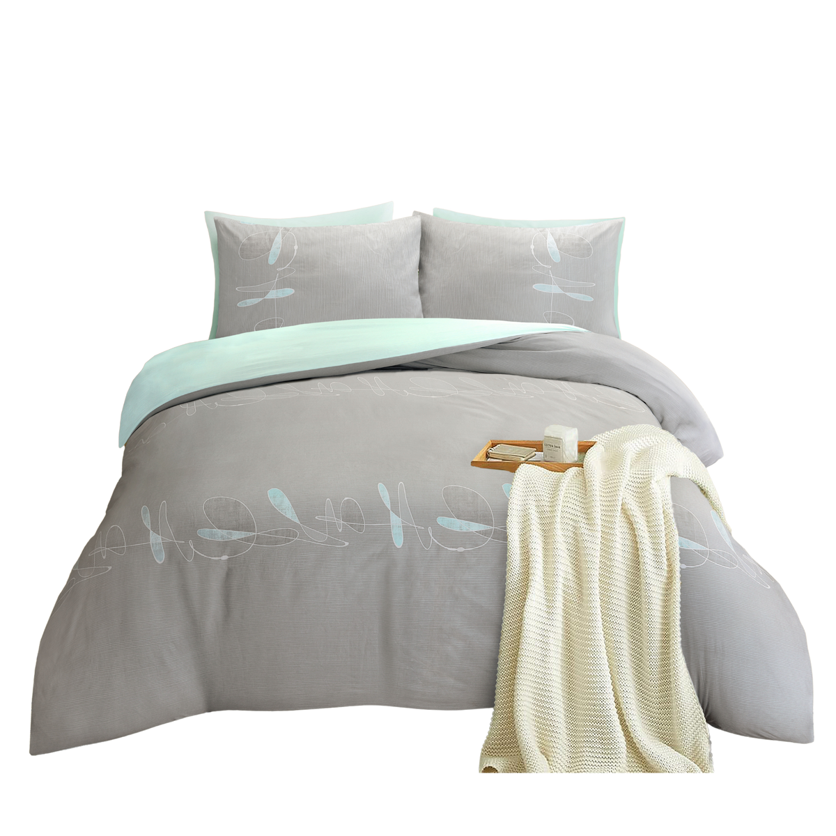 Jean Perry Marino Comforter Set | 100% Combed Cotton Sateen 950TC