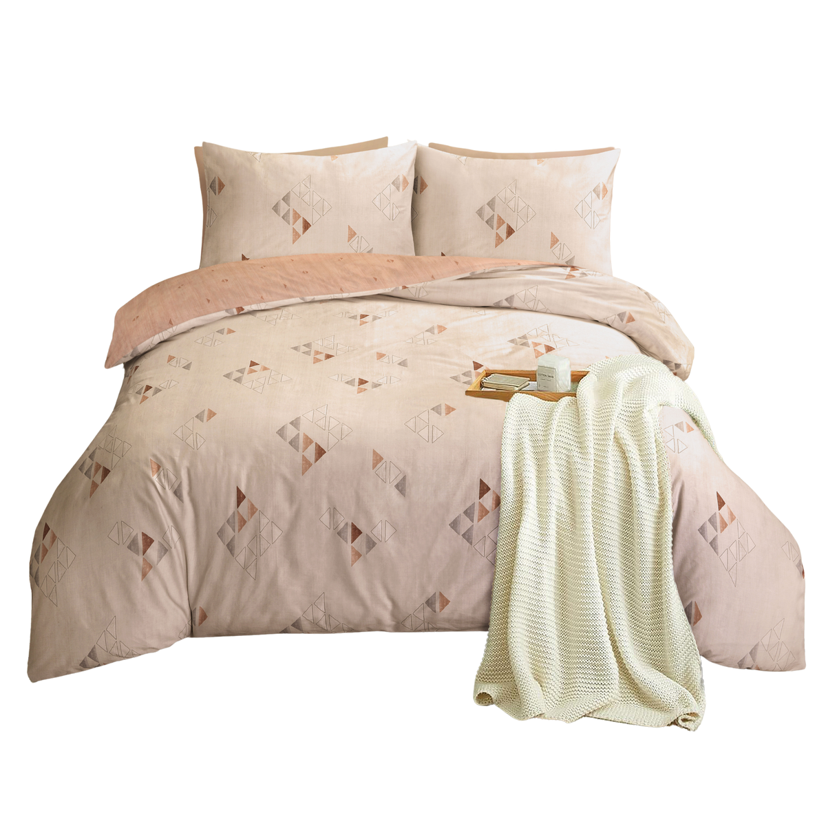 Jean Perry Marino Comforter Set | 100% Combed Cotton Sateen 950TC