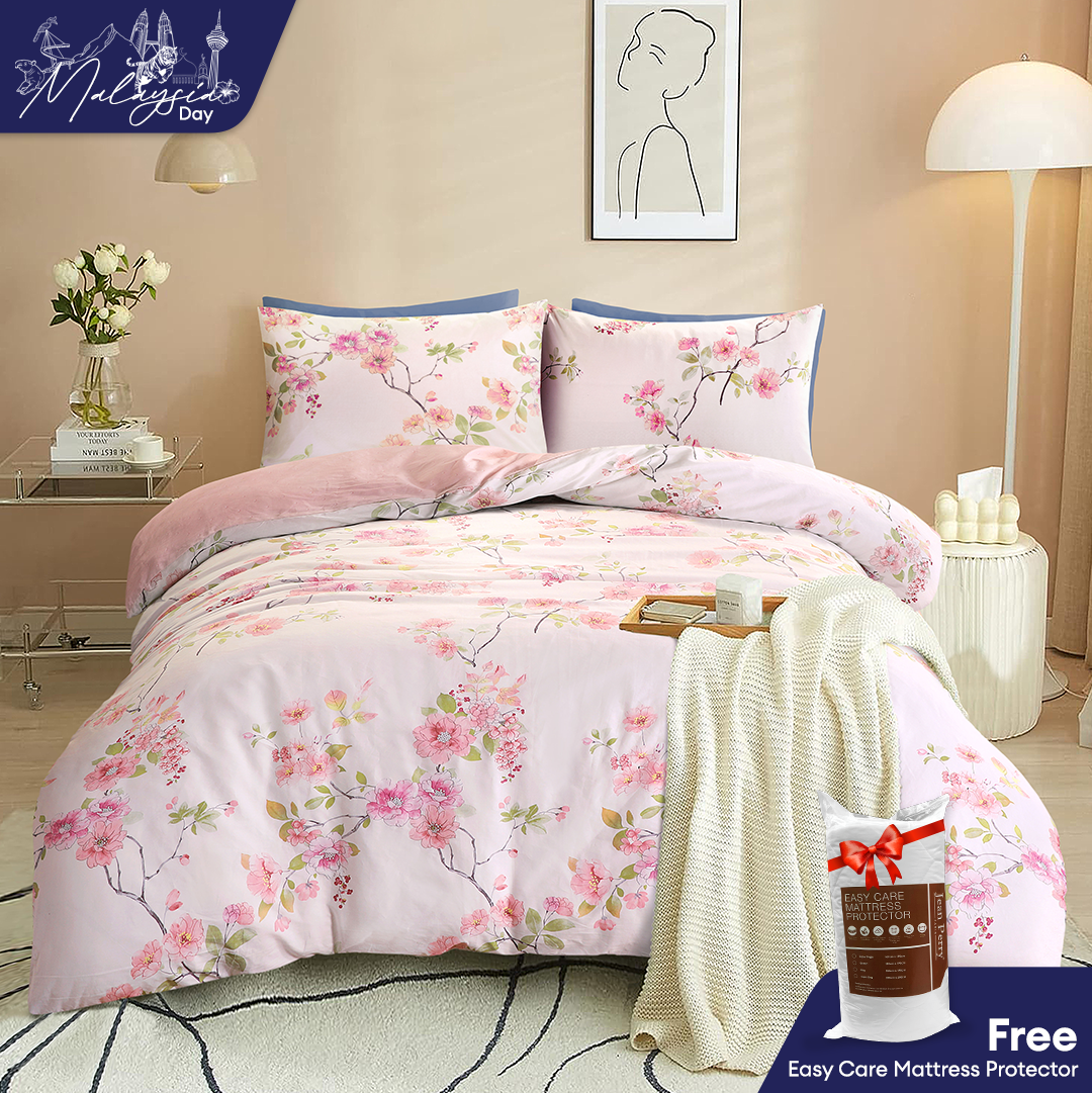 Jean Perry Marino Comforter Set - 100% Combed Cotton Sateen 950TC (Queen/King) B3