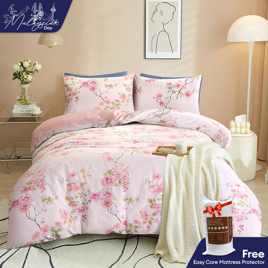 Jean Perry Marino Comforter Set - 100% Combed Cotton Sateen 950TC (Queen/King) B3