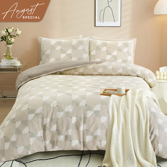 Jean Perry Marino Fitted Bedsheet Set - 100% Combed Cotton Sateen 950TC (Super Single/Queen/King) B4 B5
