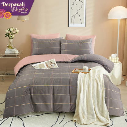 Jean Perry 100% Combed Cotton Sateen Marino Fitted Bedsheet Set - 950TC B2