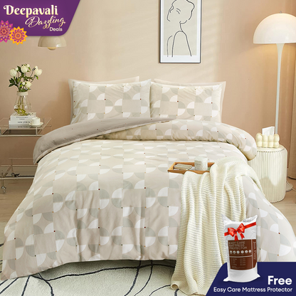 Jean Perry Marino Comforter Set - 100% Combed Cotton Sateen 950TC (Queen/King) B4 B5