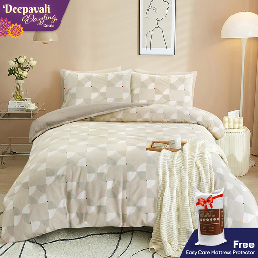 Jean Perry Marino Comforter Set - 100% Combed Cotton Sateen 950TC (Queen/King) B4 B5