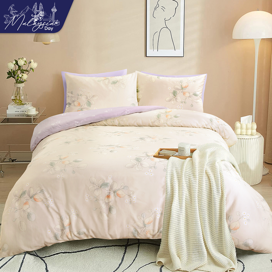 Jean Perry Marino Quilt Cover Set - 100% Combed Cotton Sateen 950TC (Queen/King) B4 B5