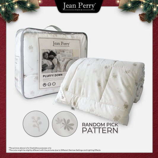 Jean Perry Pluffy Down White Quilt