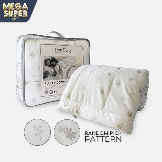 Jean Perry Pluffy Down White Quilt