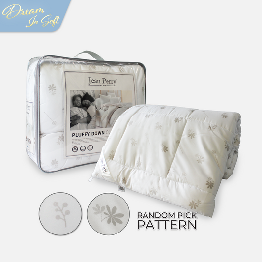 Jean Perry Pluffy Down White Quilt