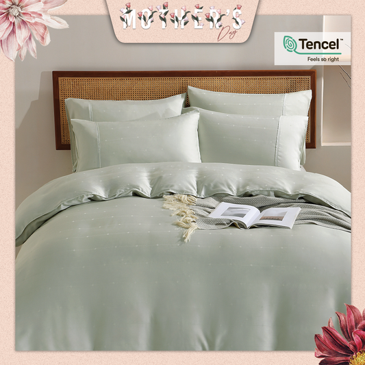 Jean Perry TENCEL™ with Bamboo Charcoal Blended Revin Quilt Cover Set - 1200TC