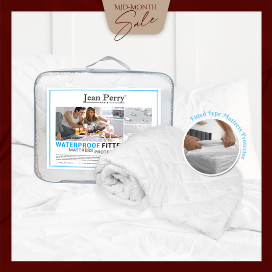 Jean Perry Waterproof Fitted Mattress Protector